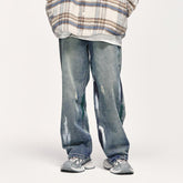 Street Worn Wide Leg Jeans